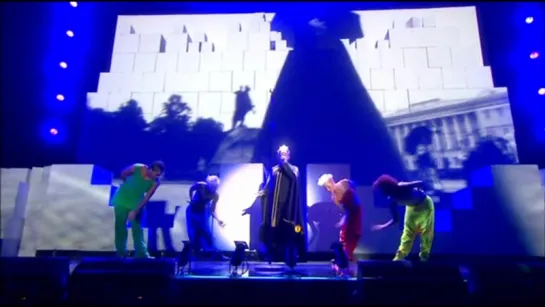 Pet Shop Boys - Viva La Vida / Domino Dancing (Live, Glastonbury, UK) (2010)