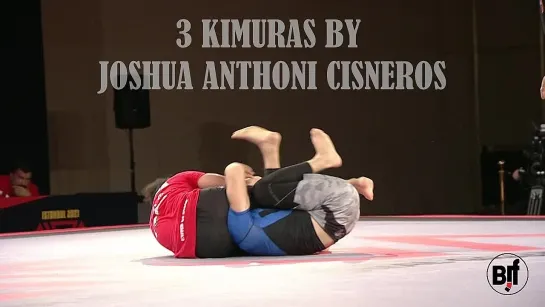 3 кимуры от Джоша Циснероса (Josh Cisneros) на AIGA WORLD CHAMPIONSHIP 2021