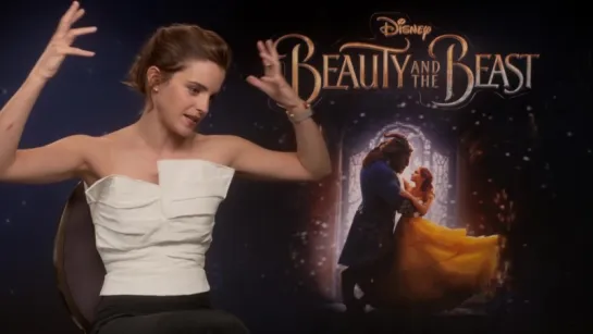 Emma Watson on Beauty and the Beast dancing