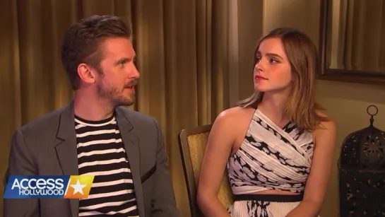 Dan Stevens  Emma Watson On Their Beauty And The Beast On-Screen Romance