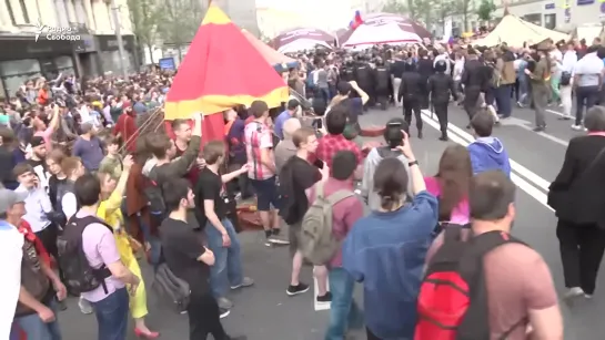 Акция протеста 12 июня в Москве