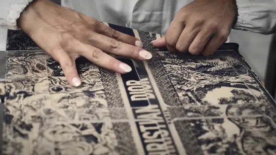 Toile de Jouy Dior Book Tote savoir-faire vidéo