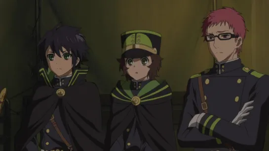 Owari no Seraph | Последний Серафим - 9 серия [русская озвучка HectoR, Kari, Lamia & Kona-chan [AniLibria]