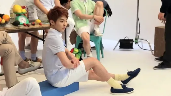 [BTS] 140410  EXO @ IVY Club 14ss making film