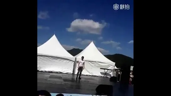 Jaejoong at <The 13th Ground Forces Festival>