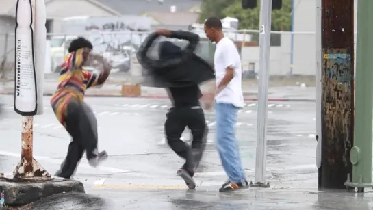 TURF FEINZ RIP RichD Dancing in the Rain Oakland Street _ YAK FILMS