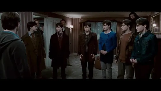 The Seven Potters scene - Harry Potter and the Deathly Hallows