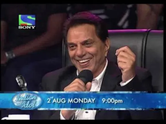 Dharmendra in Indian Idol 5 / Дхармендра на Индийском Идоле