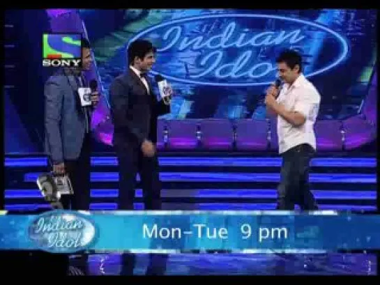 Aamir - Rajkumar- Sharman On 'Indian Idol 5'