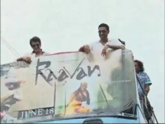 Raavan Roadshow - Part 1 - Abhishek Bachchan - Bollywood News