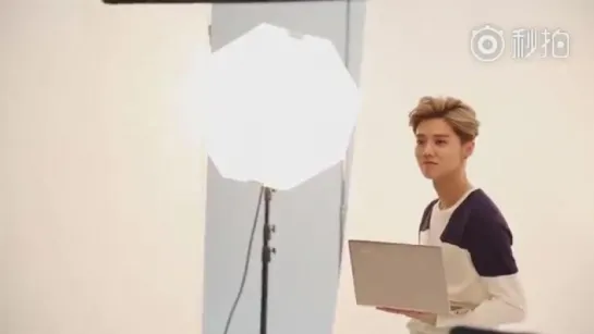 160307 Luhan @ Lenovo cf BTS