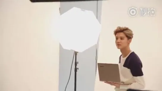 160307 Luhan @  Lenovo cf BTS