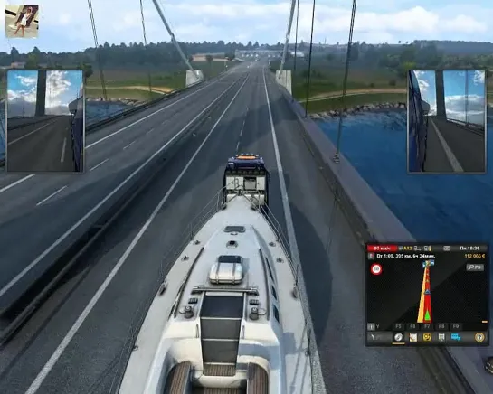 187-Euro Truck Simulator 2 - КОНВОИ 2 -Ольга Дальнобойщик-А-Корунья-Кальмар(21.04.2022)(2870 км)