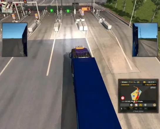 164-Euro Truck Simulator 2 ONLINE 43-Ольга Дальнобоищик-Клермон-Ферран-Лион(13.05.2020)(244 км)