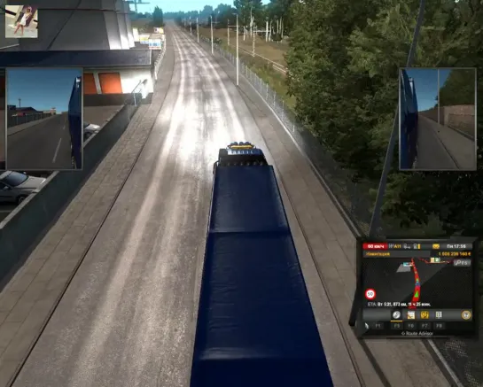 155-Euro Truck Simulator 2 ONLINE 35-Ольга Дальнобоищик-Ольбия-Ле Ман(27.04.2020)(1173 км-)