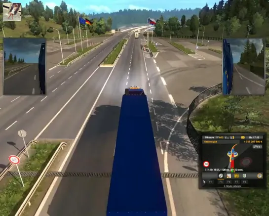 152-Euro Truck Simulator 2 ONLINE 32-Ольга Дальнобоищик-Берген-Велико-Терново(24.03.2020)(3227 км-)