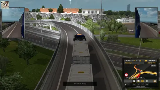 143 - Euro Truck Simulator 2 - ONLINE 22 - Ольга Дальнобоищик - Хельсинборг - Пори