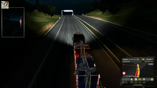 130 - Euro Truck Simulator 2 - ONLINE 9 - Ольга Дальнобоищик -CHRISTMAS GRAND GIVING 5;2_12