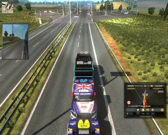 90 - Euro Truck Simulator 2 - Ольга Дальнобоищик - FIA ETRC 2019 - 1_10