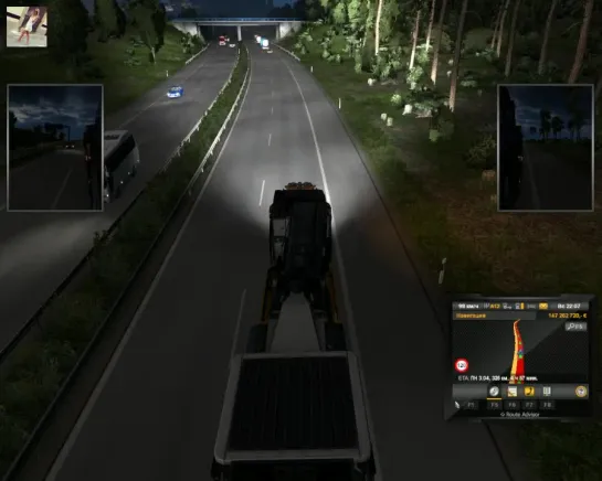 77 - Euro Truck Simulator 2 - Ольга Дальнобоищик - Супер довезла груз!-)))