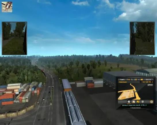 63 - Euro Truck Simulator 2 - Ольга Дальнобоищик - Уровень 478 - 5500!)) )Ех накручу!))))