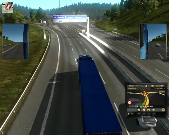 47 - Euro Truck Simulator 2 - Ольга Дальнобоищик - Супер Круто застряла! Выехала!)))