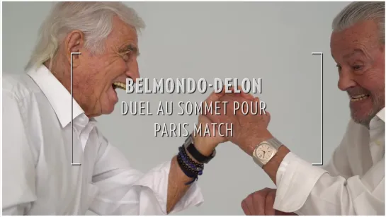 Delon-Belmondo, duel au sommet pour Paris Match