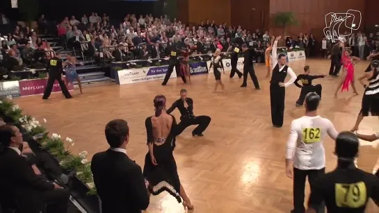 Umberto Gaudino - Louise Heise /DEN/. GOC 2014 GS STD Stuttgart. PasoDoble