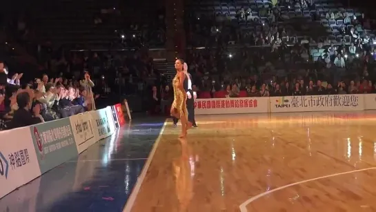 Maurizio Vescovo & Andra Vaidilaite (Canada). 2014 ASIAN TOUR TAIPEI OPEN. Jive