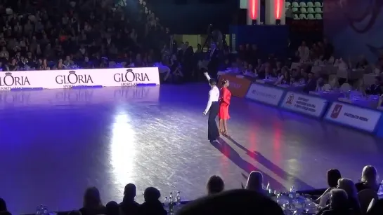 Charles-Guillaume Schmitt - Elena Salikhova /France/. 2014 Grand Slam LAT. Москва, Крокус-Экспо. Финал - Самба.