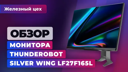 Игровой монитор: обзор Thunderobot Silver Wing LF27F165L  — Железный цех | Игромания