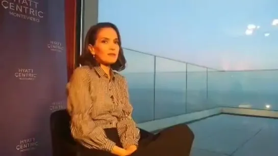 Natalia Oreiro - Interview about Re Loca - Montevideo - 28.6.2018