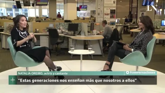 Natalia Oreiro- -Entrevista en LA NACION TV