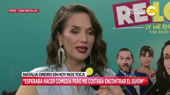 Entrevista a Natalia Oreiro en Hoy nos toca a la Tarde