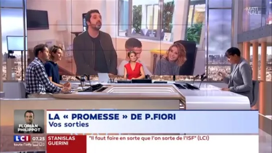 Patrick Fiori 10ème album Promesse (La Matinale LCI)