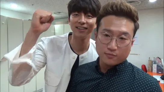 Gong Yoo on 딴따롸TV 테스트방송 AfreecaTV 27.05.2017