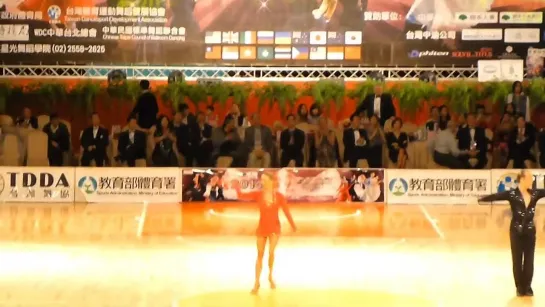 Riccardo Cocchi & Yulia Zagoruychenko (USA). 2014 ASIAN TOUR TAIPEI OPEN. Jive Show