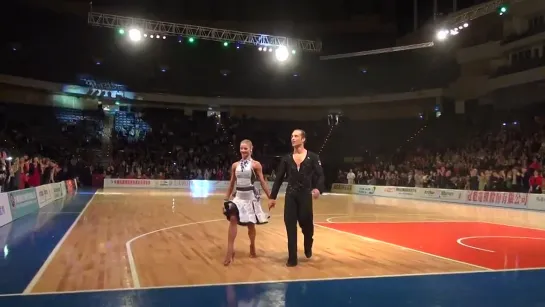 Riccardo Cocchi & Yulia Zagoruychenko (USA). 2014 ASIAN TOUR TAIPEI OPEN. Cha-Cha-Cha