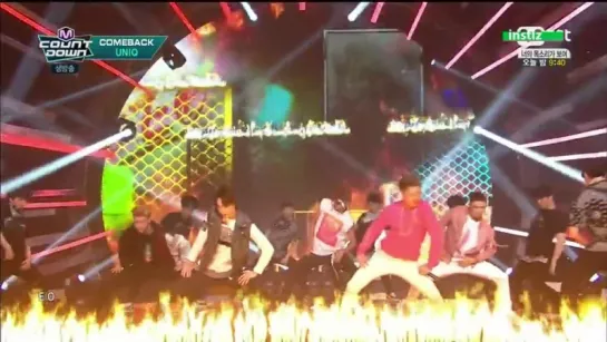 Выступление: UNIQ — EOEO @ M!Countdown 30.04.2015