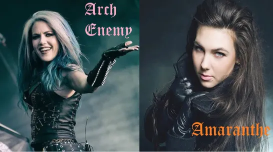 "Kamelot" ft. Alissa White-Gluz / "Arch Enemy" & Elize Ryd / "Amaranthe" - "Sacrimony" (Live from the 013)