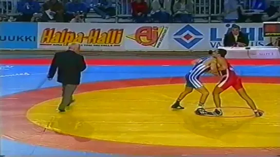 Wrestling European Championships 2002 Seinäjoki FIN, Day 1