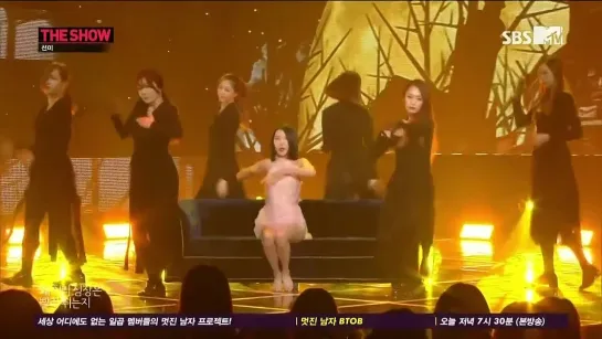 140311 | Sunmi - Full Moon ft. Lena @ SBS The Show