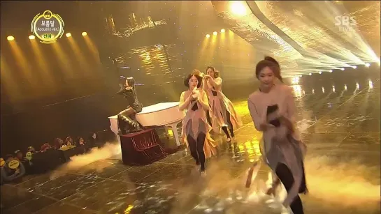 140316 | Sunmi - Full Moon ft. San E @ Inkigayo Goodbye Stage