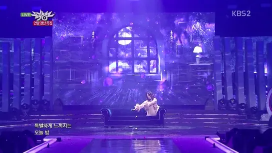 141219|Сонми - Full Moon feat. Джексон GOT7 @ KBS Music Bank Christmas Special