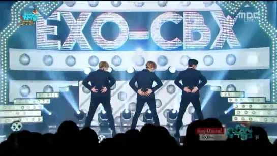 161224 EXO-CBX - Hey Mama! @ MBC Music Core