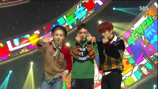 161106 CBX - The One @ SBS Inkigayo