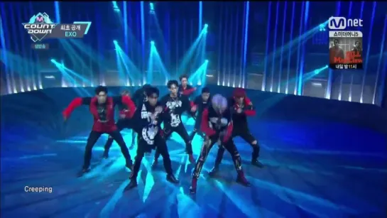 160609 엠카 M COUNTDOWN EXO Monster