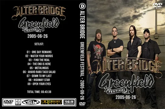 Alter Bridge - Greenfield Festival (2005)