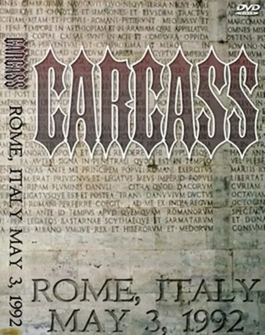 Carcass - Rome Italy (1992)