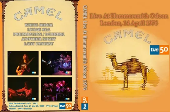 Camel - Hammersmith Odeon, London, UK (1976)